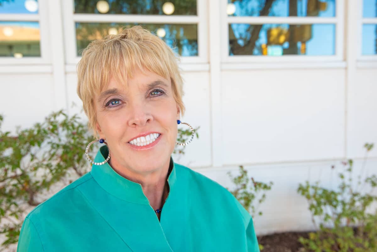 patient after receiving bone grafting treatment